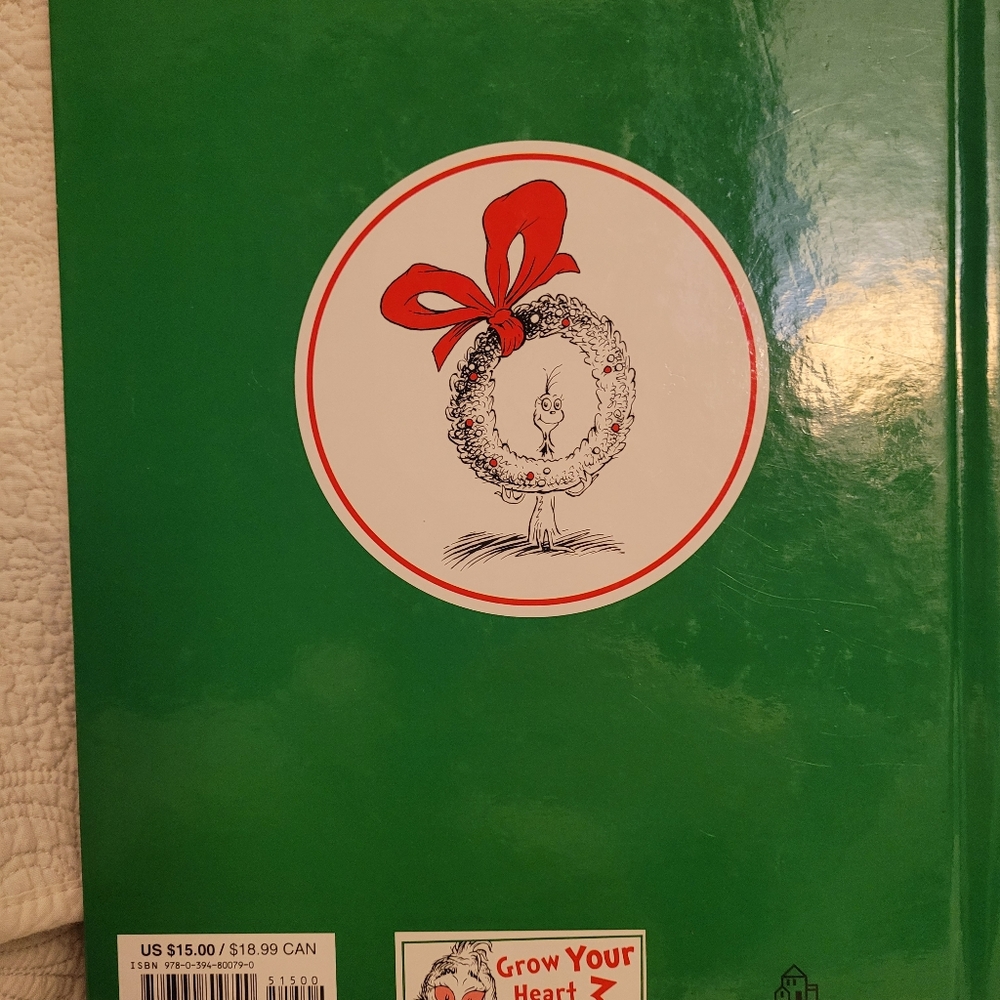 Grinch Book & Plush - Picture 5 of 5